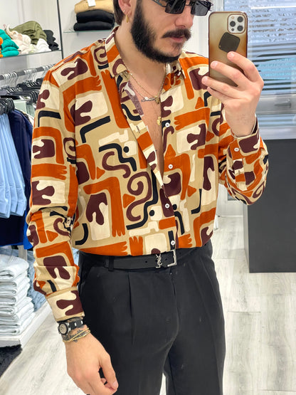 Camicia Sartoriale in 100% viscosa - VALENCIA