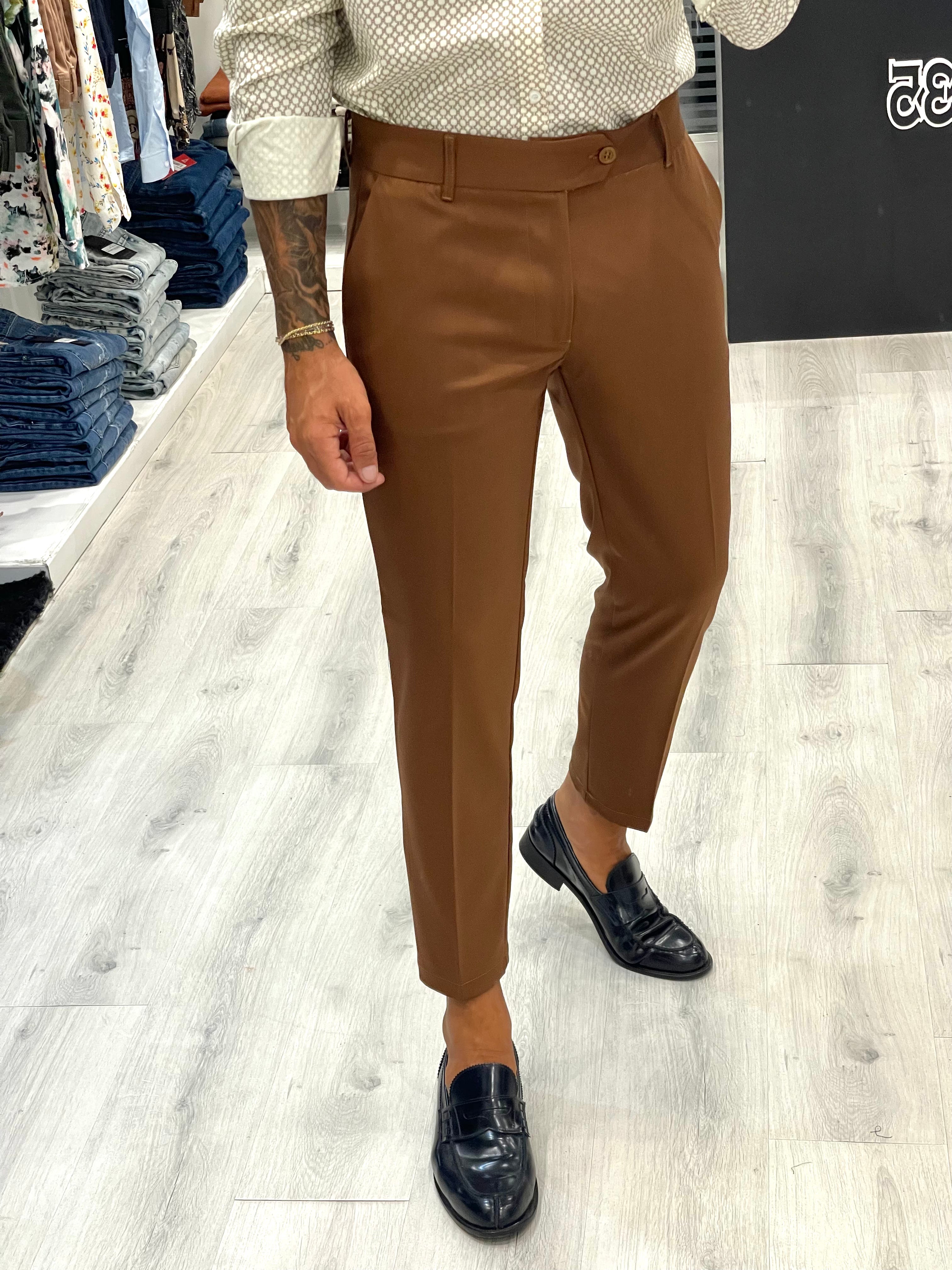 Pantalone Sartoriale - TABACCO